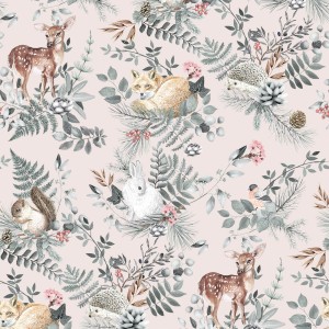 Tapeta, Woodland jasna 4rooms