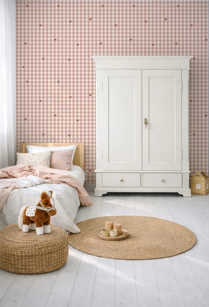 tapeta-w-kratke-i-serduszka-terracotta-4rooms.webp