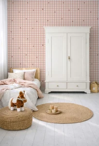 tapeta-w-kratke-i-serduszka-terracotta-4rooms.webp