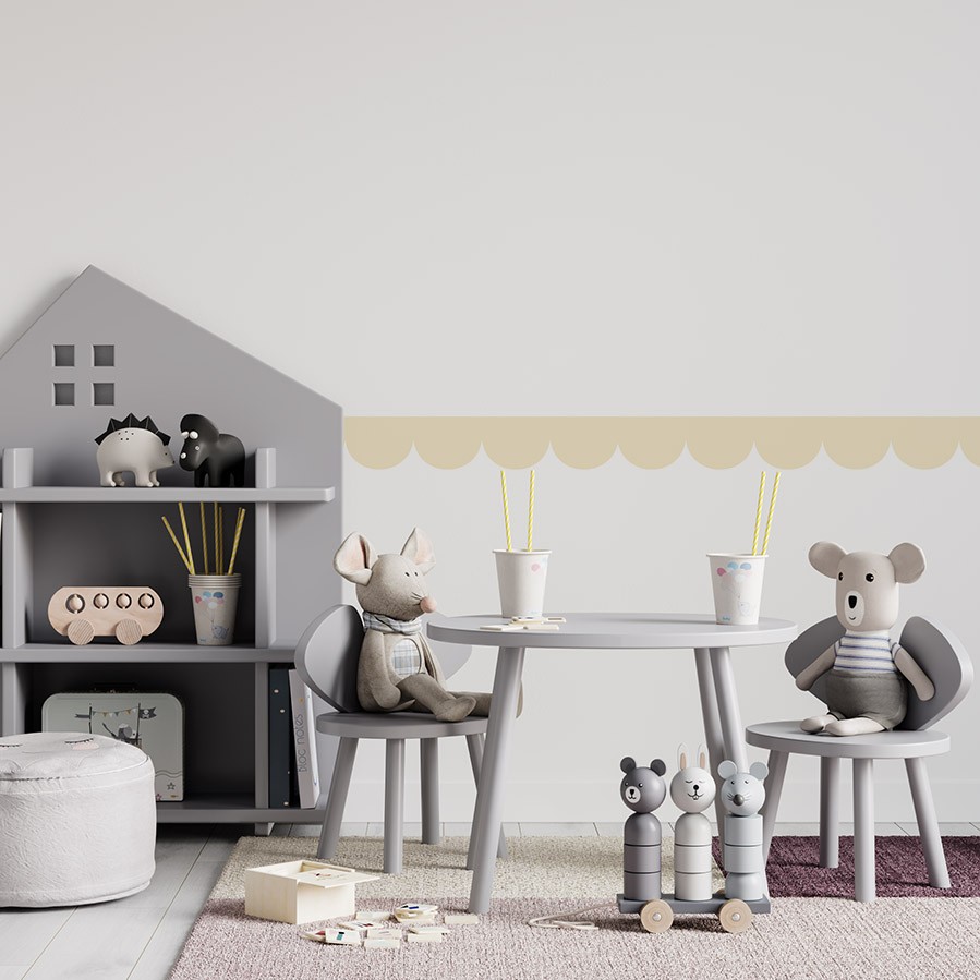 Imitacja Lamperii – Naklejka Ścienna Dekoracyjna lemon | 4rooms