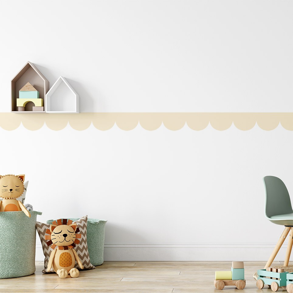 Imitacja Lamperii – Naklejka Ścienna Dekoracyjna lemon | 4rooms