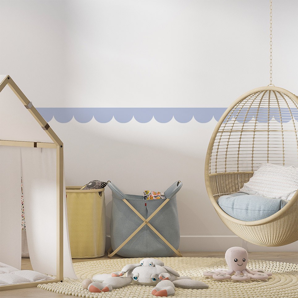 Imitacja Lamperii – Naklejka Ścienna Dekoracyjna jagodowa | 4rooms