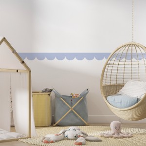 Imitacja Lamperii – Naklejka Ścienna Dekoracyjna jagodowa | 4rooms