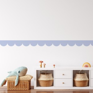 Imitacja Lamperii – Naklejka Ścienna Dekoracyjna jagodowa | 4rooms