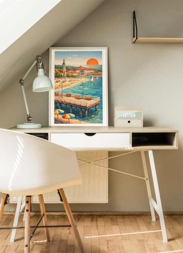 Plakat, Sopot retro 4rooms