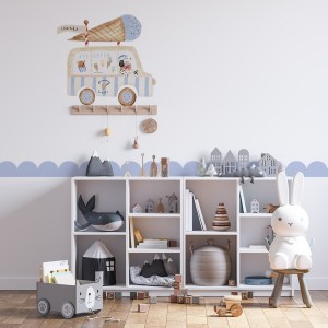 Naklejka, Samochód lodziarnia