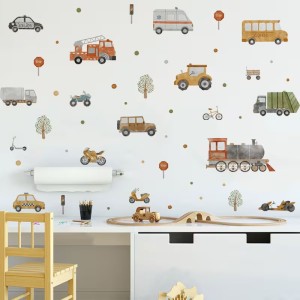 Naklejka na ścianę pojazdy specjalne no.2