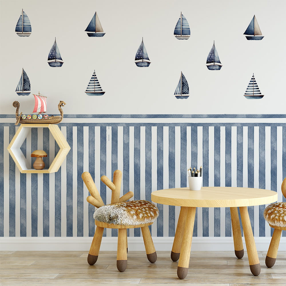 Naklejka, Statki 4rooms