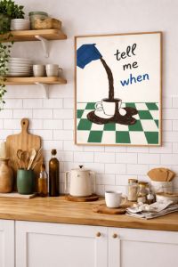 Plakat, Tell me when - Kawa