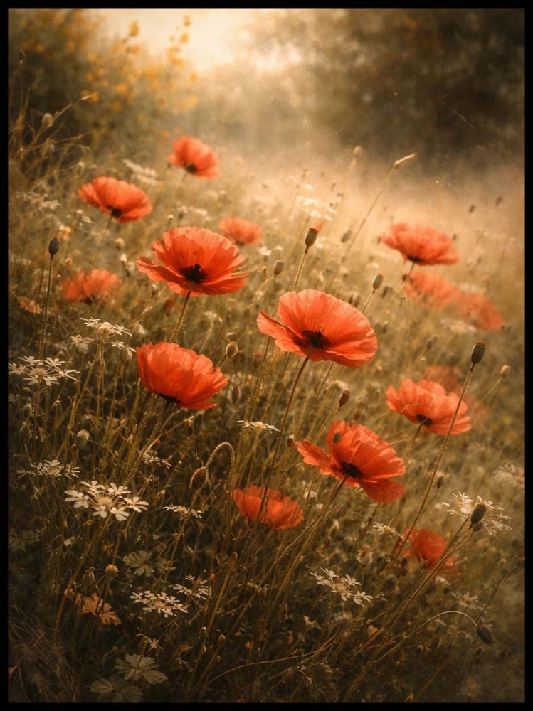 Plakat „Pole maków”