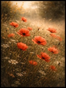 Plakat „Pole maków”