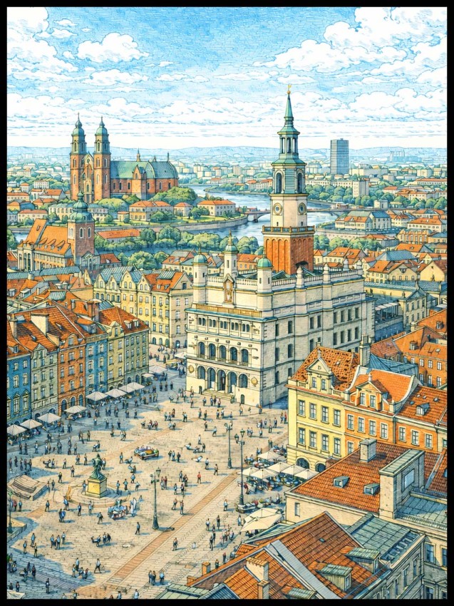 Plakat, Poznań w stylu industrialnym