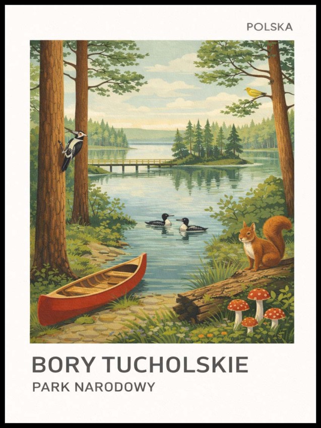 Plakat, Bory Tucholskie