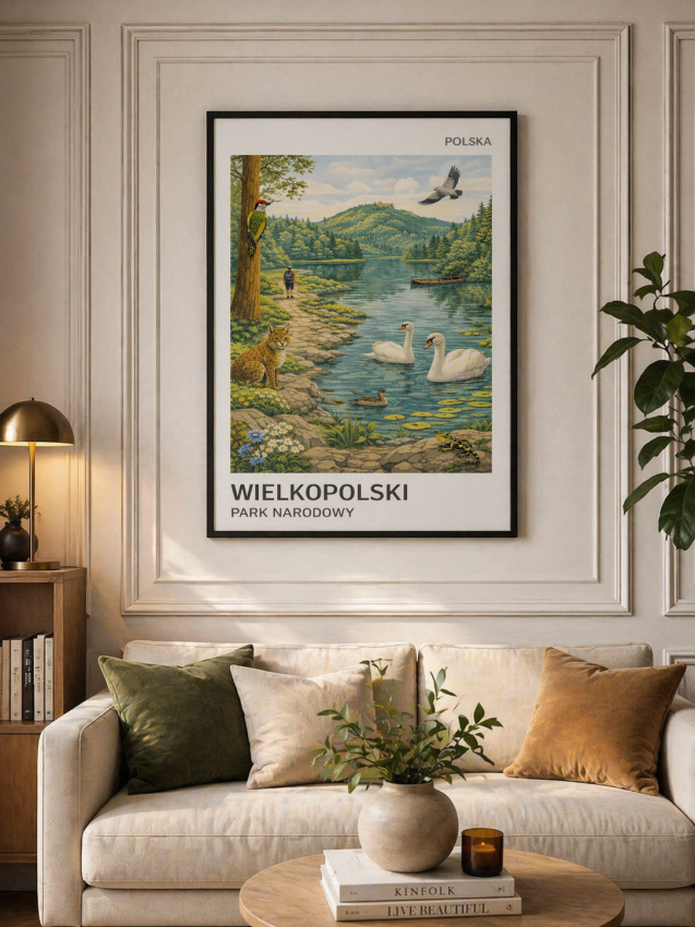 Plakat, Wielkopolski Park Narodowy 4rooms