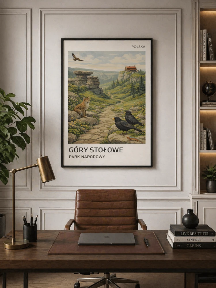 Plakat, Góry Stołowe 4rooms