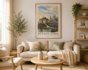 Plakat, Argentyna Buenos Aires 4rooms