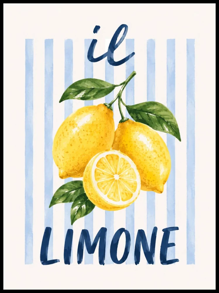 Plakat we Włoskim stylu, Il limone
