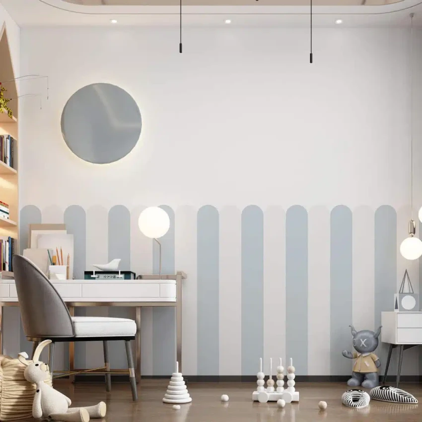 Naklejka, Lamperia błękitne pasy 4rooms
