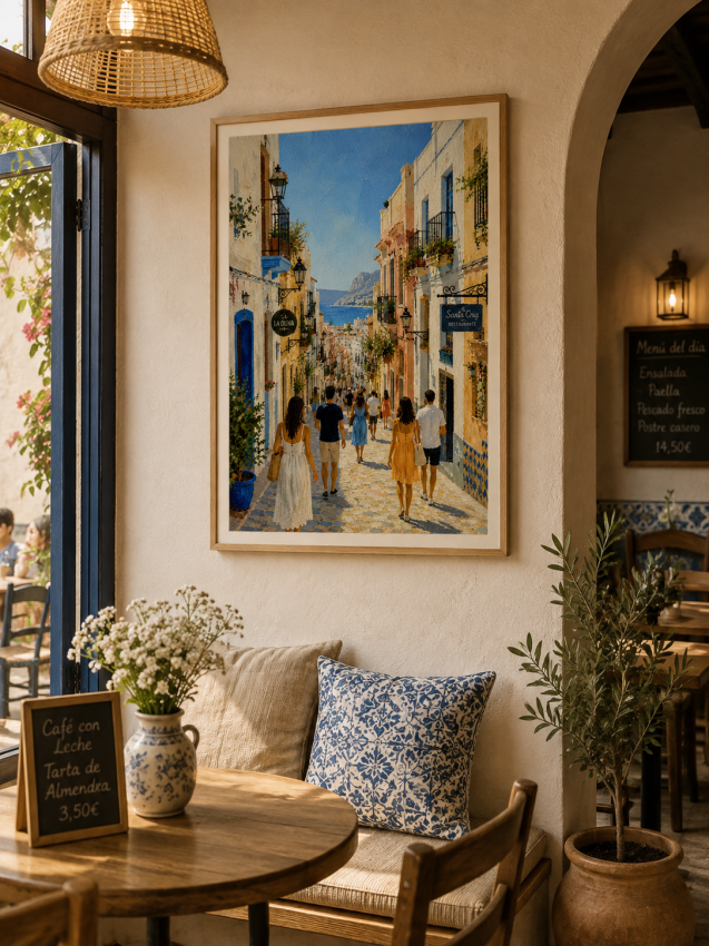 Plakat, Hiszpania Alicante