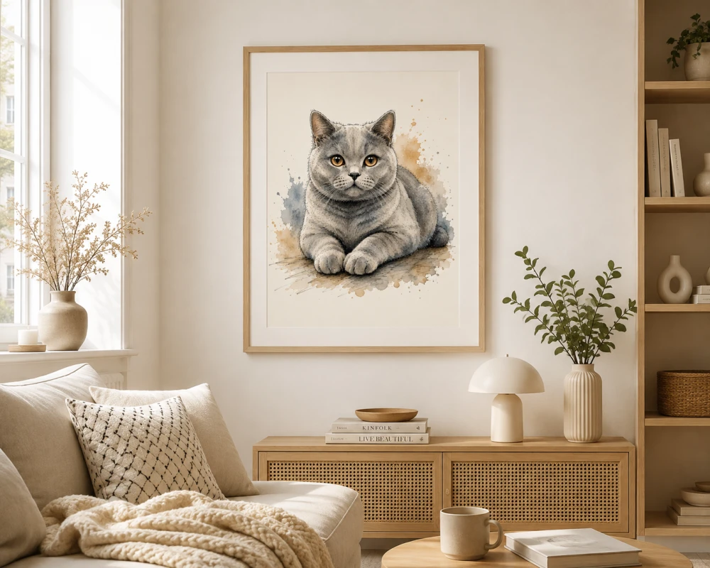 Plakat, Kot brytyjski