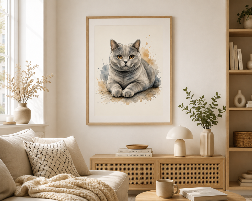 Plakat, Kot brytyjski