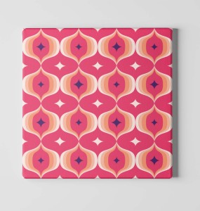 Obrazek kwadratowy - kolorowa grafika geometryczna
