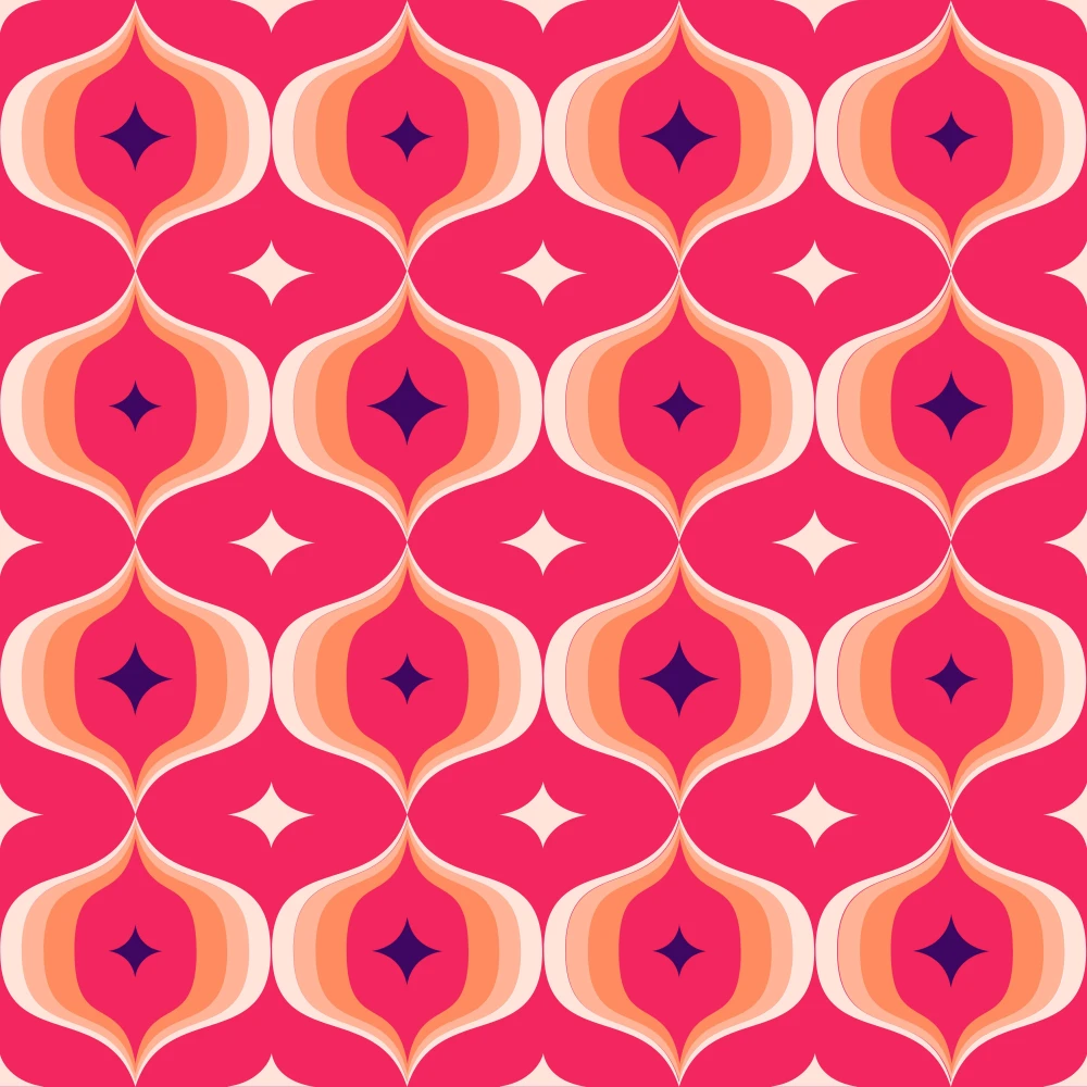 Obrazek kwadratowy - kolorowa grafika geometryczna