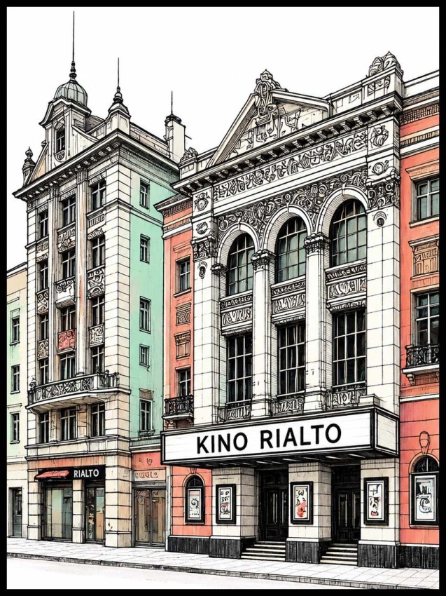 Plakat, Poznań - Kino Rialto 4rooms