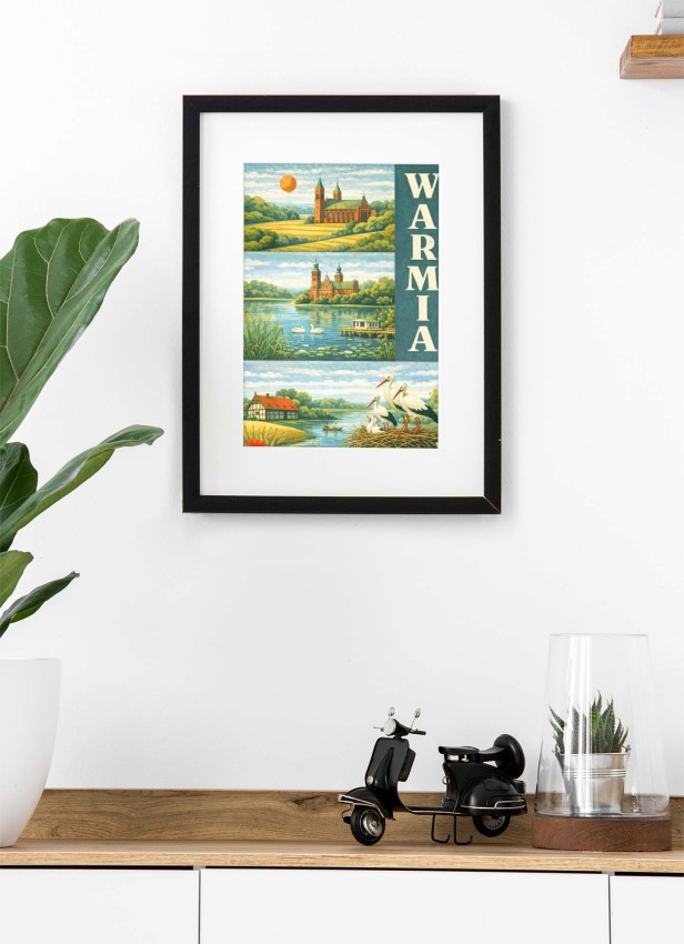 Plakat, Polskie Regiony - Warmia no.2 4rooms