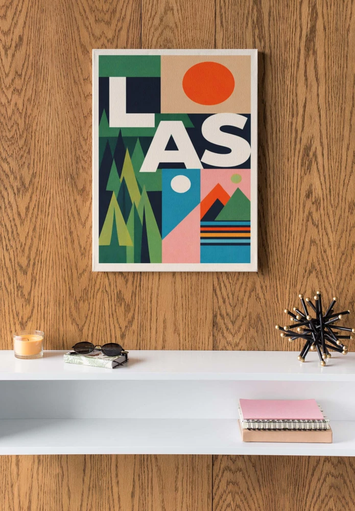 Obraz na płótnie, Las retro – Canvas