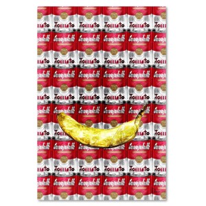 pol_pl_Obraz-na-plotnie-Canvas-Banan-i-puszki-52552_2.jpg