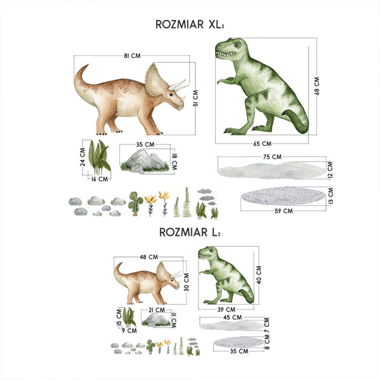 Naklejka na ścianę Triceratops2.jpg